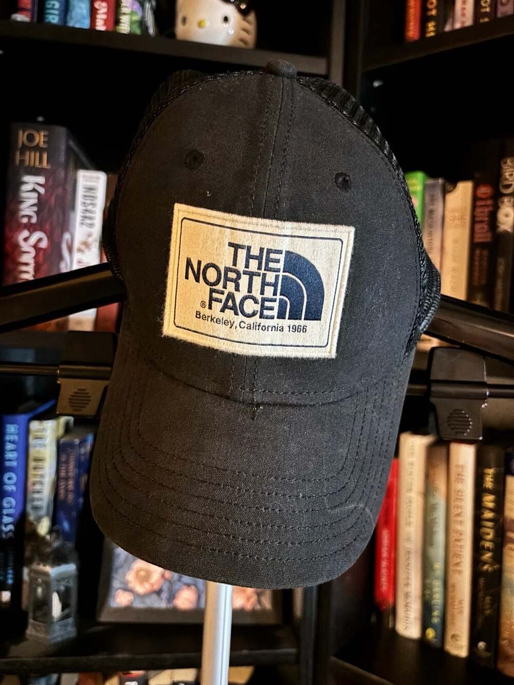 The North Face Mudder Trucker Hat Black Snapback Mesh
